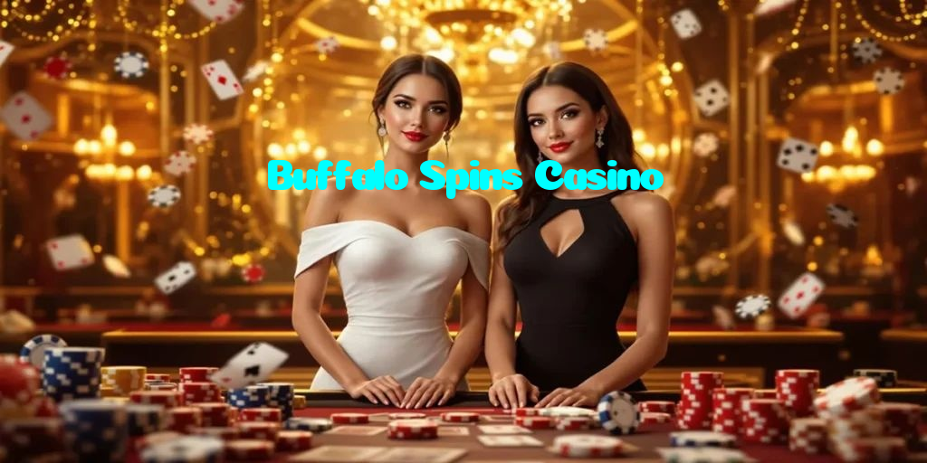 Buffalo Spins Casino casino presented on mobile device in Pakistan with slots and live games